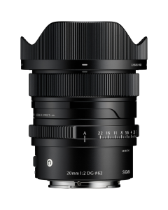 Lente Sigma 20mm f/2 DG Contemporary para Sony E