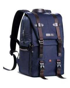 Mochila K&F Concept para Câmera e Tripé 20L - Azul