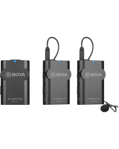 Microfone de Lapela sem fio Boya BY-WM4 PRO-K2 Duplo