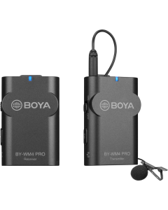 Microfone de Lapela Omni sem fio BOYA BY-WM4 PRO 