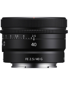 Lente Sony FE 40mm f/2.5 G