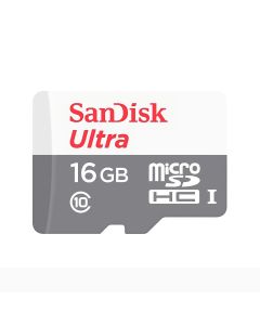 Cartão de Memória microSDHC SanDisk Ultra 16GB UHS-I 80MB/S