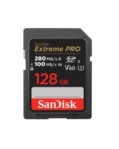 Cartão de Memória SDXC SanDisk Extreme PRO 128GB UHS-II 280MB/s 