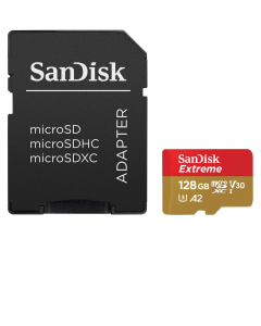 Cartão de Memoria microSDXC Sandisk Extreme 128GB UHS-I 160MB/s 