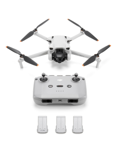Drone DJI Mini 3 Fly More Combo Plus com DJI RC-N1