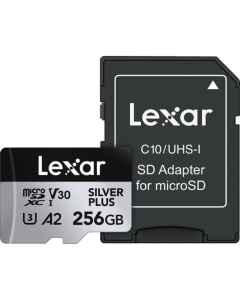 Cartão de Memória microSDXC Lexar 64gb Professional Silver Plus UHS-I 205MB/s