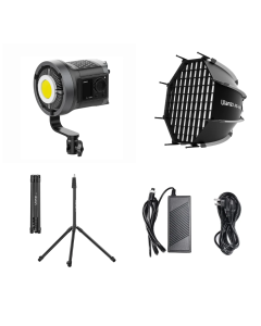 Kit Luz Inflável Ulanzi AL60 + Tripé de Fibra de Carbono Ulanzi MT-49 + Carregador USB-C 65W