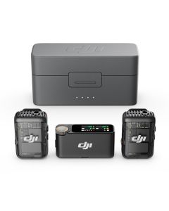 Microfone Wireless DJI Mic 2 Duplo para Câmeras e Smartphones