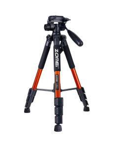  Tripé ZOMEI para câmeras e telefones 360º Laranja