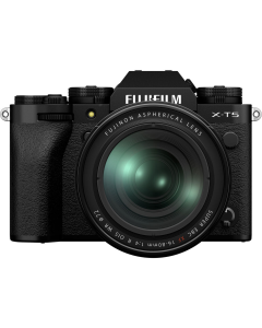 Câmera FUJIFILM X-T5 Mirrorless com lente XF 16-80mm f/4 R OIS WR - Preta