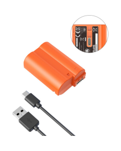 Bateria Recarregável SmallRig EN-EL15c - compatível com D750, D850, D7500 e outros modelos.