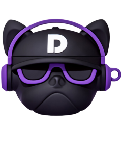 Capa de Silicone para Apple AirPods Pro 2 Roxo (BULLDOG)