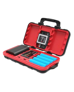 Estojo para cartões de memória SD, Micro SD, CF, Bateria e Pilhas