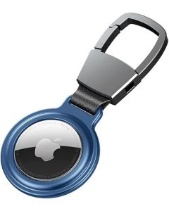 Chaveiro Metálico para AirTag - Capa Protetora e Localizador de Rastreamento