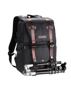 Mochila K&F Concept Beta 20L - Impermeável para Câmera, Tripé e Notebook 15,6 (Marron Escuro)
