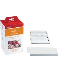 Conjunto de tinta/papel colorido de alta capacidade Canon RP-108 para impressora SELPHY CP910