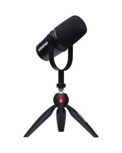 Kit Podcast  Microfone Shure MV7 