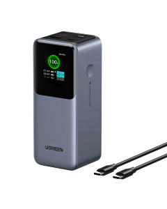 Power Bank Ugreen Nexode 20000mAh 130W Cinza