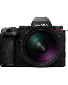 Câmera Panasonic Lumix S5 II Mirrorless com lente 24-60mm f/2.8