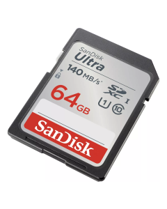 Cartão de Memória SDXC SanDisk Ultra 64GB UHS-I 140MB/s