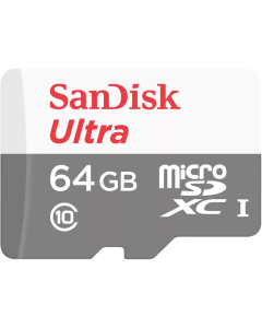 Cartão de Memória microSDXC SanDisk Ultra 64GB UHS-I 100MB/S 