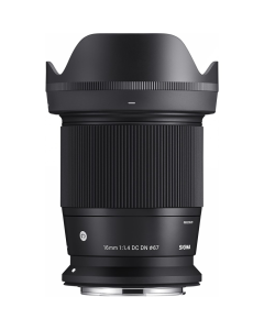 Lente Sigma Contemporary 16mm f/1.4 DC DN para Canon RF