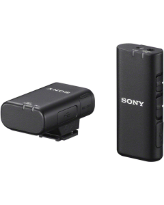 Microfone digital sem fio Bluetooth Sony ECM-W2BT para Câmera Sony
