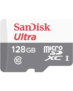 Cartão de Memória microSDXC SanDisk Ultra 128GB UHS-I 100MB/s