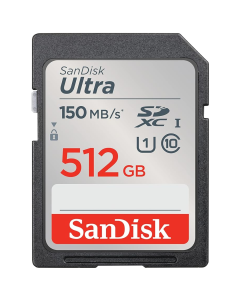 Cartão de Memória SDXC SanDisk Ultra 256GB UHS-I 150MB/s
