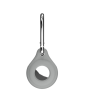 Chaveiro de Silicone AirTag Cinza 