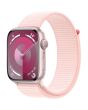 Apple Watch Series 9 45mm, GPS, Alumínio Pink, Pulseira Loop Pink