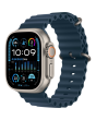 Apple Watch Ultra 2 49mm, Titanium, Pulseira Blue Ocean