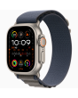 Apple Watch Ultra 2 49mm, Titanium, Pulseira Blue Alpine