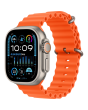 Apple Watch Ultra 2 49mm, Titanium, Pulseira Orange Ocean