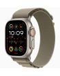 Apple Watch Ultra 2 49mm, Titanium, Pulseira Olive Alpine