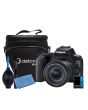 Câmera DSLR Canon EOS Rebel SL3 com Lente 18-55mm, Bolsa, SDHC C10 e Kit De Limpeza