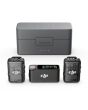 Microfone Wireless DJI Mic 2 Duplo para Câmeras e Smartphones