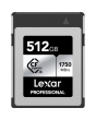 Cartão de Memória CFexpress Lexar Profissional Silver 512GB Type B 1750MB/s