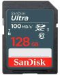 Cartão de Memória SDXC SanDisk Ultra 128GB UHS-I 100MB/s