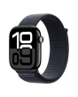 Apple Watch Series 10 46mm, GPS, Alumínio Jet Black, Pulseira Loop Black