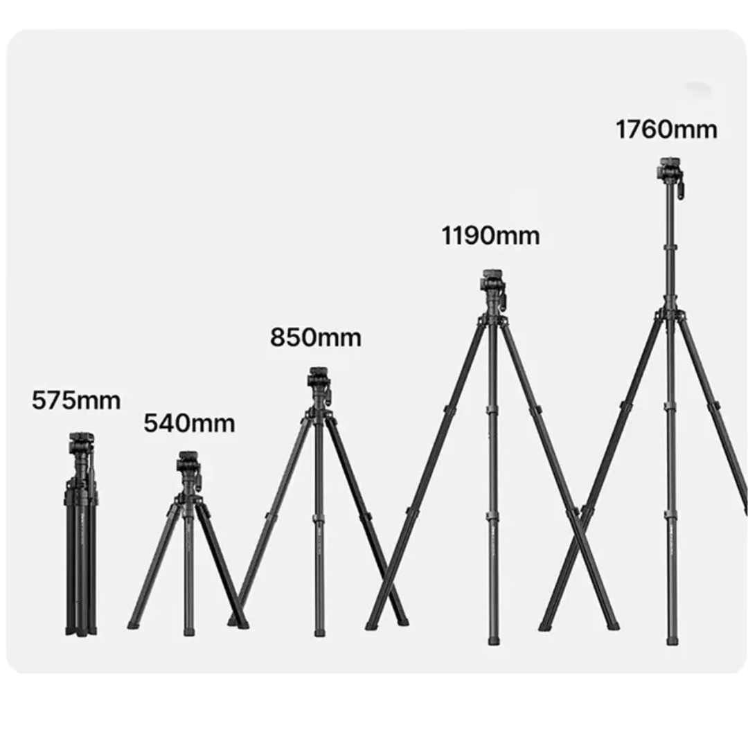  Tripé Ulanzi  MT-65 para câmeras e telefones  