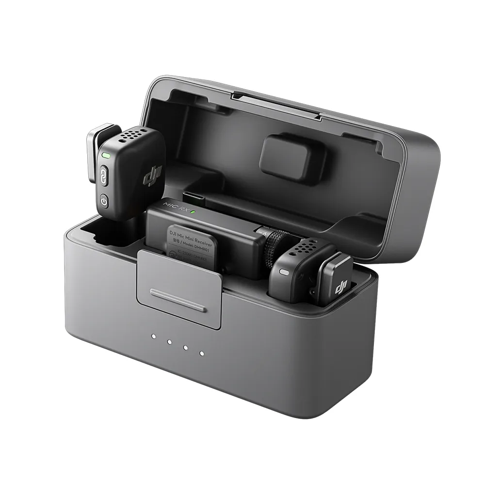Microfone Wireless DJI Mic Mini Duplo para Câmeras e Smartphones