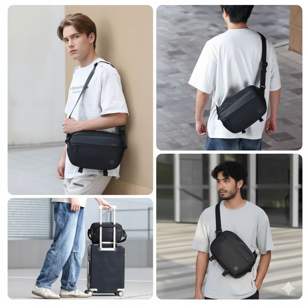 Bolsa Transversal Ulanzi PB038 V2 para Câmera e Tripé