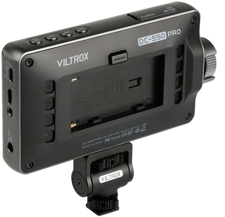 Monitor para Câmera Viltrox DC-550 PRO 5,5" HD com Tela Touchscreen