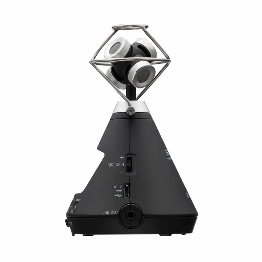 Gravador de Áudio Virtual 360°  –  Zoom H3-VR