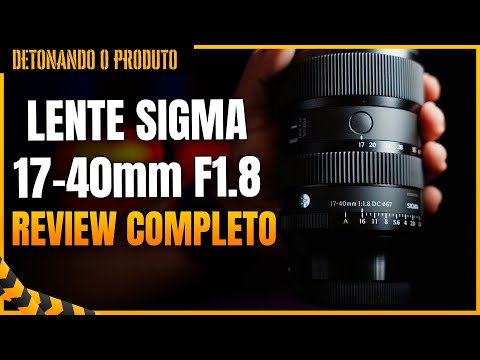 Lente Sigma 17-40mm f/1.8 DC Art para Sony E