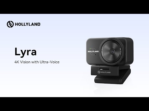 Webcam Hollyland Lyra UHD 4K Streaming Bundle com Microfone LARK A1 Wireless