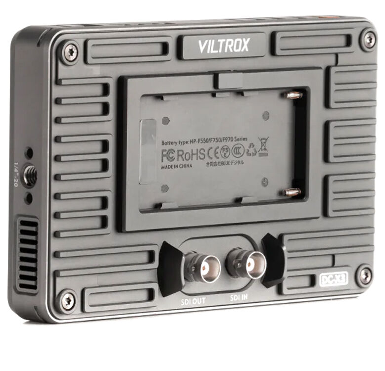 Monitor para Câmera Viltrox DC-X3 6" com Entrada HDMI/SDI e Tela Touchscreen