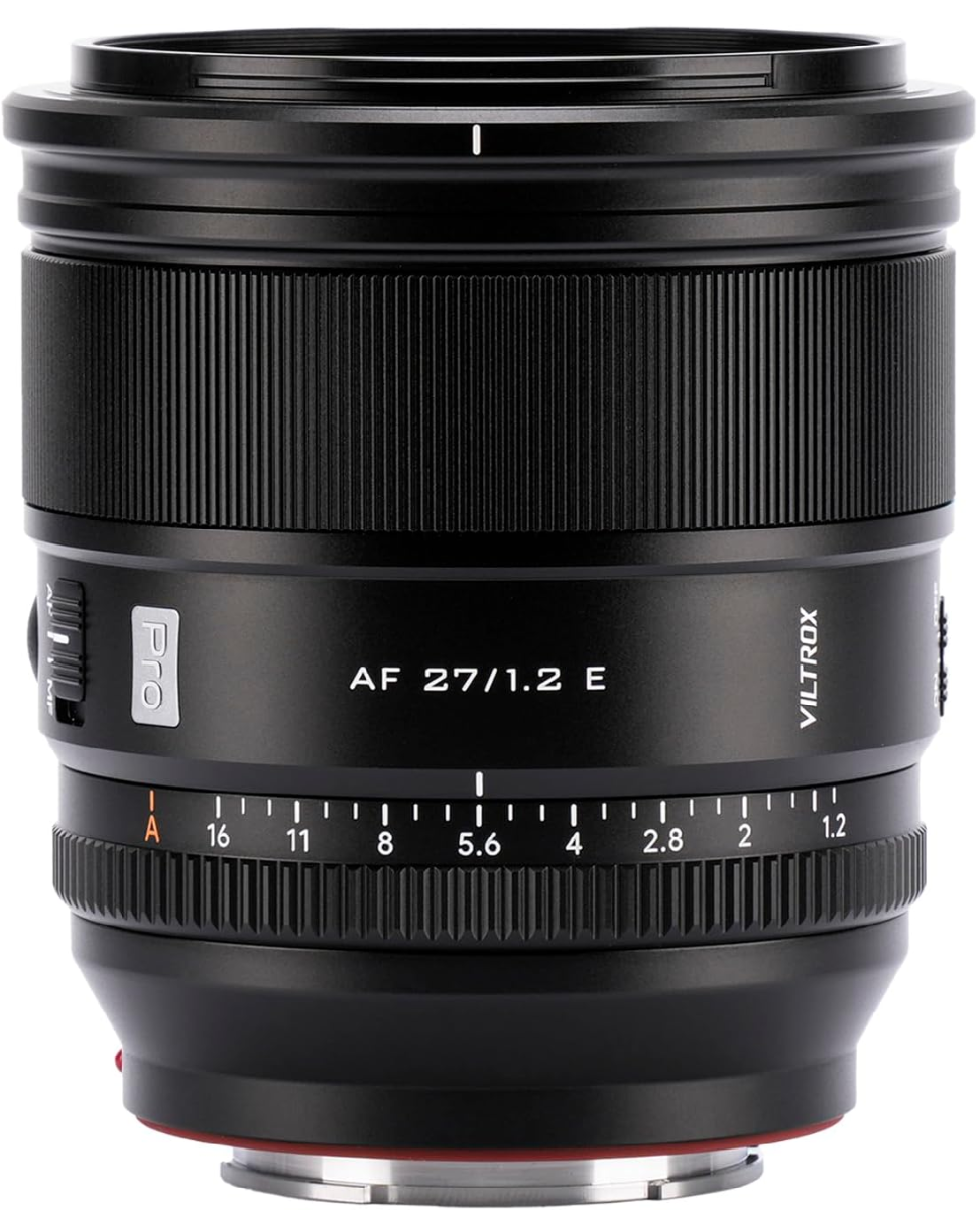 Lente Viltrox AF 27mm f/1.2 Pro E para Sony E