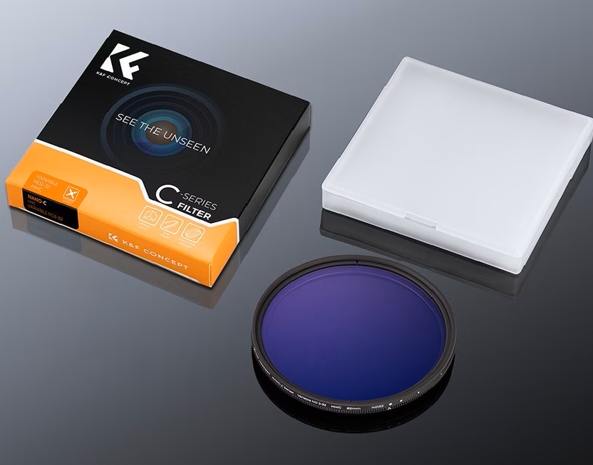 Filtro ND Variável Blue Nano-C K&F Concept 37mm (ND2-ND320)